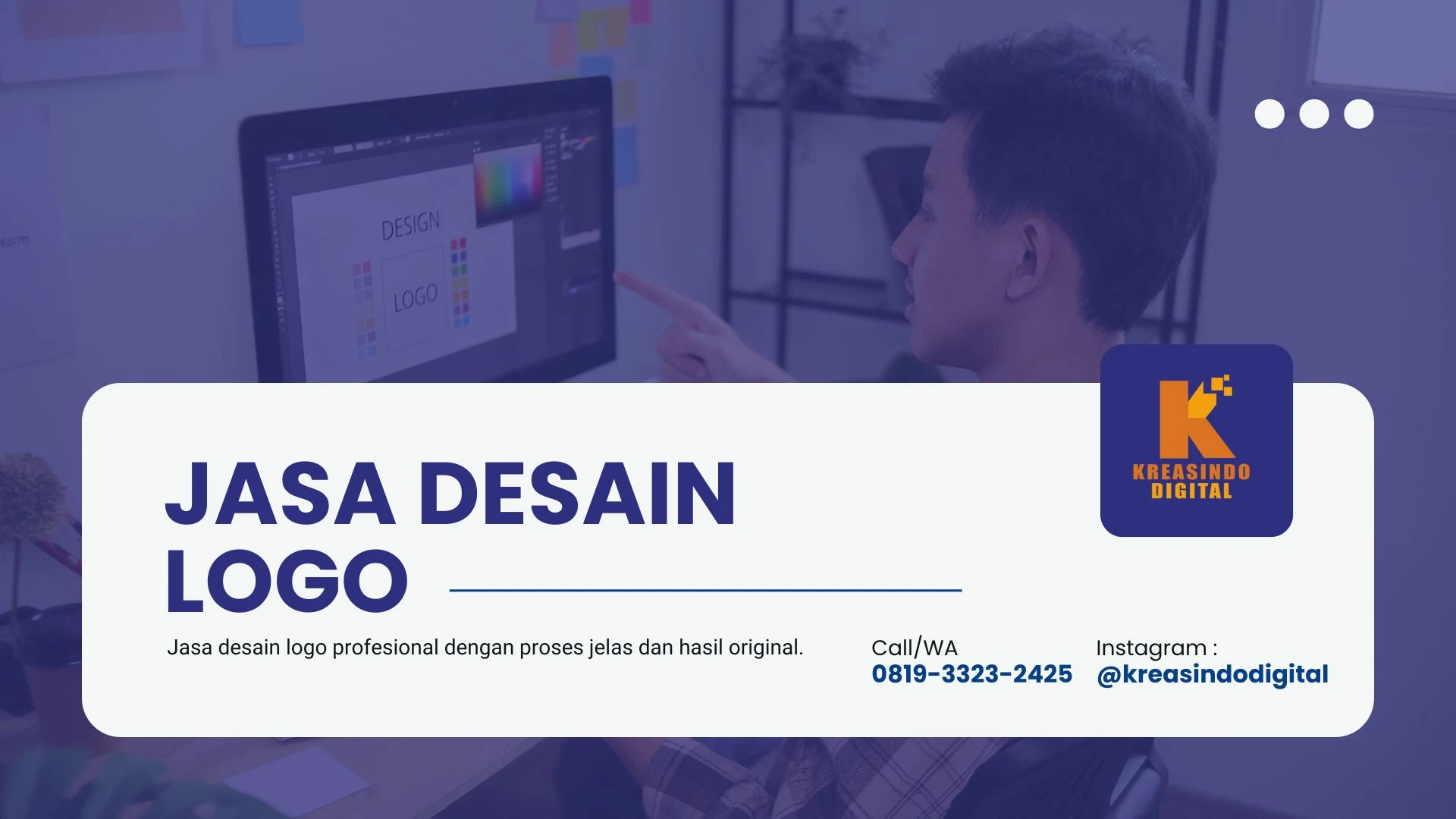 Jasa Desain Logo Profesional untuk Perusahaan dari Kreasindo Digital 0819-3323-2425