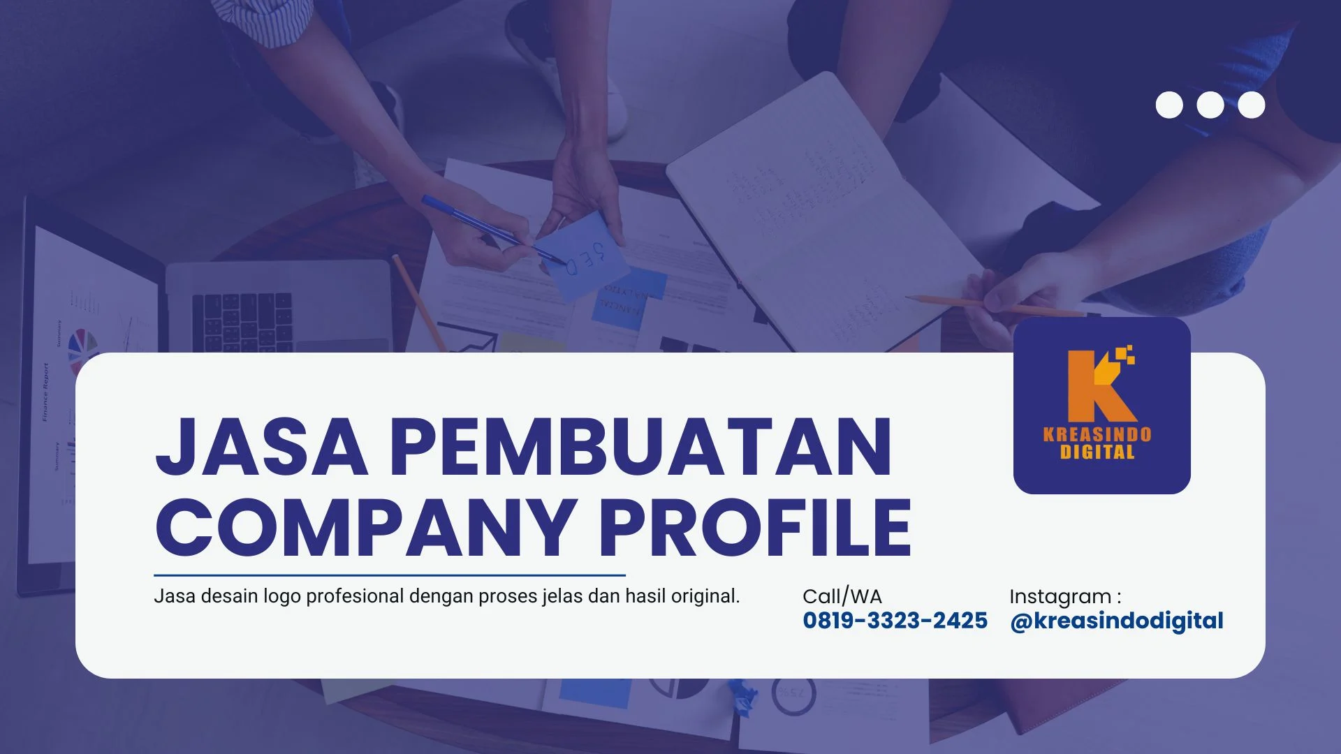 Jasa Pembuatan Company Profile Profesional untuk Bisnis Kreasindo Digital