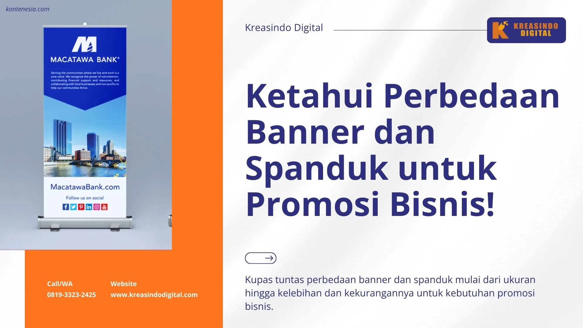 Pahami Perbedaan Banner dan Spanduk untuk Promosi Bisnis yang Lebih Tepat Sasaran!