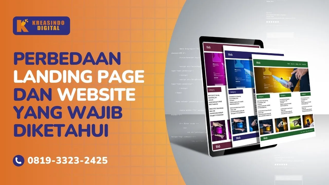 Perbedaan Landing Page dan Website yang Sering Salah Kaprah (Nomor 3 Paling Fatal!)