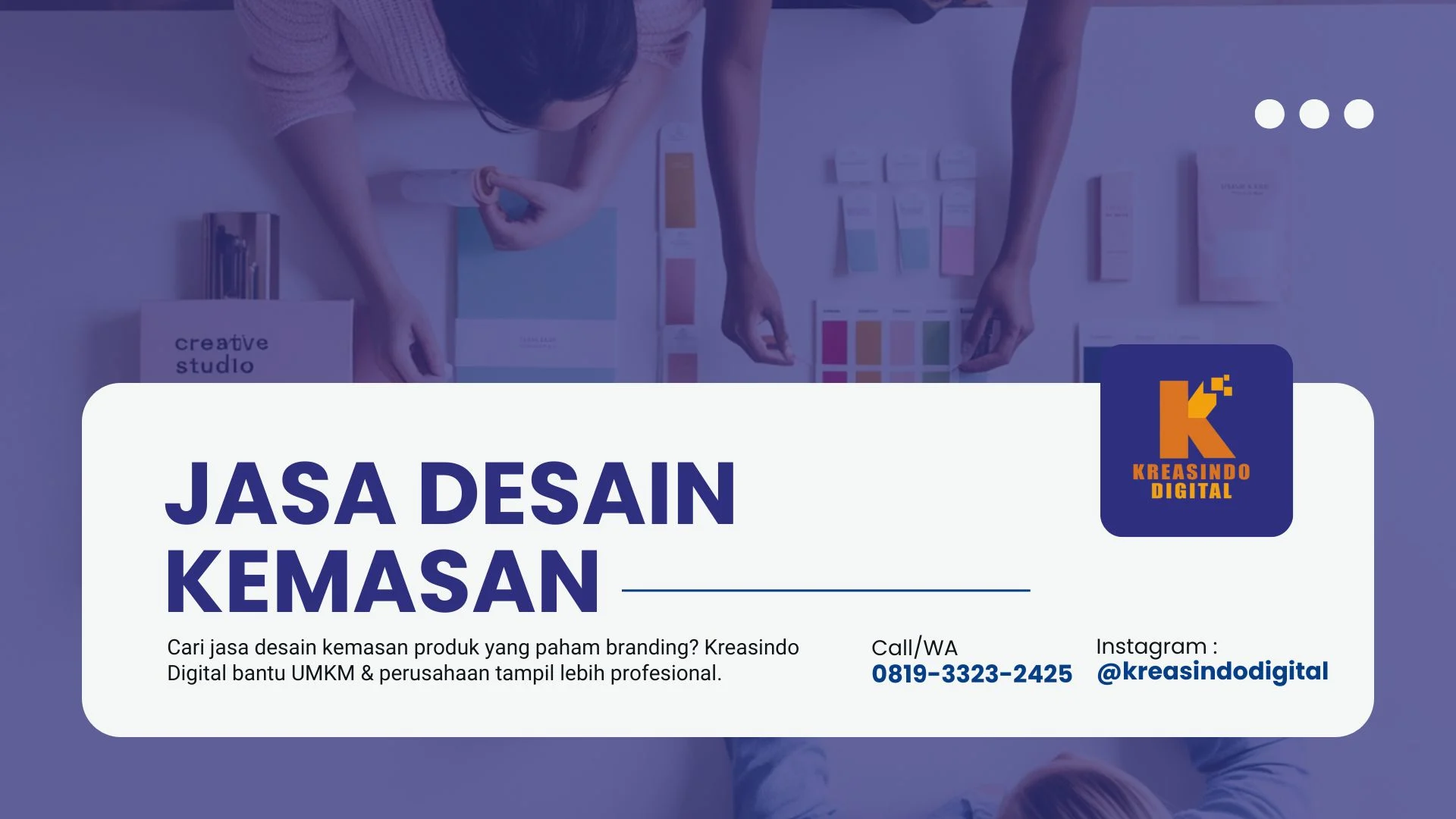 Jasa Desain Kemasan Produk Profesional Kreasindo Digital 0819-3323-2425