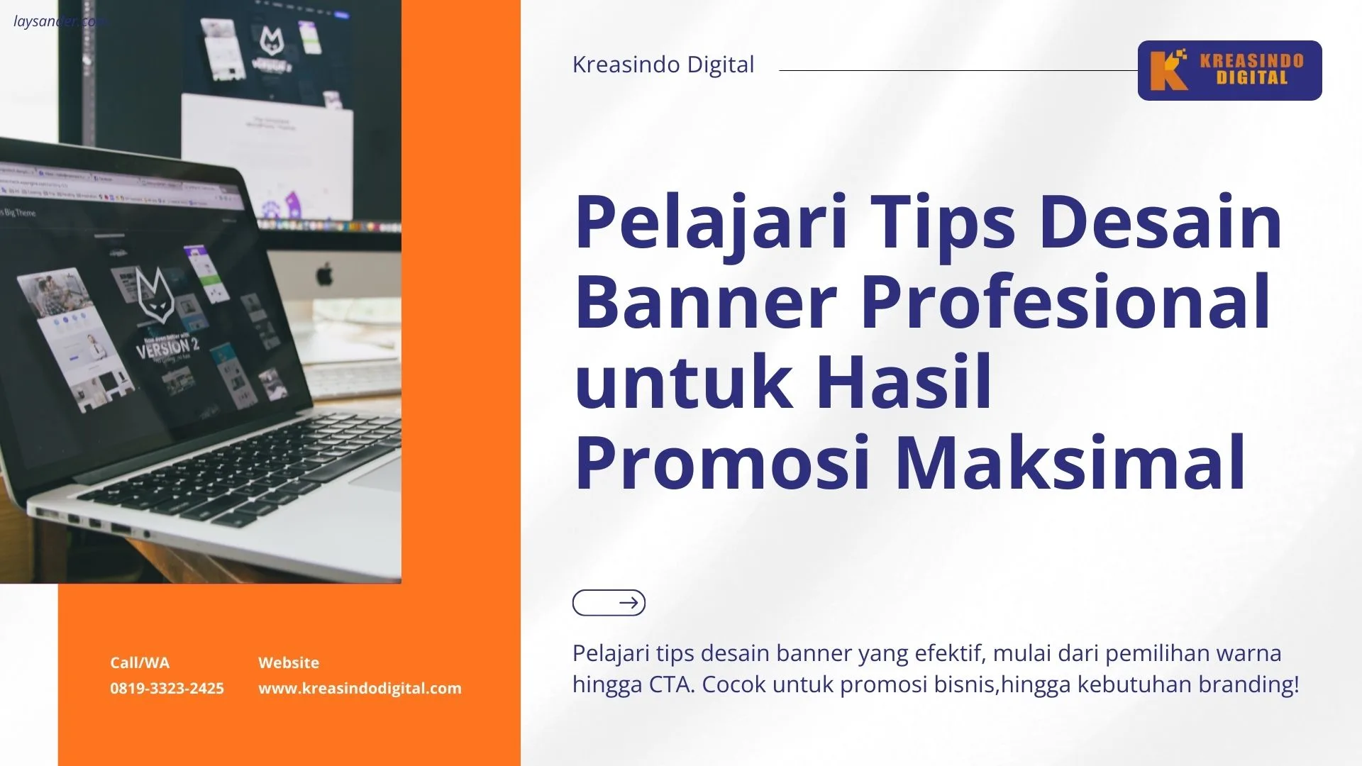 Pelajari Tips Desain Banner Profesional untuk Hasil Promosi Maksimal dari Kreasindo Digital